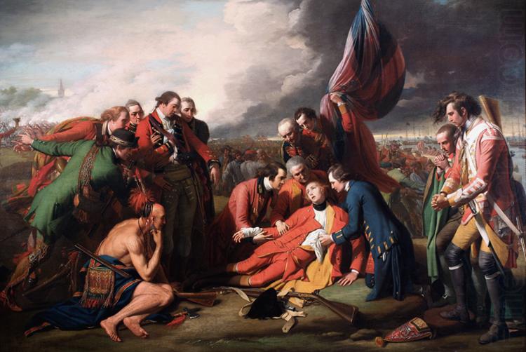 Benjamin West The Death of Wolfe (mk25) china oil painting image